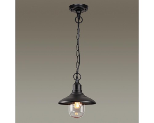 4965/1 NATURE ODL22 579 черный/стекло Ландшафтный подвес E27 1*60W IP44 CAMPA