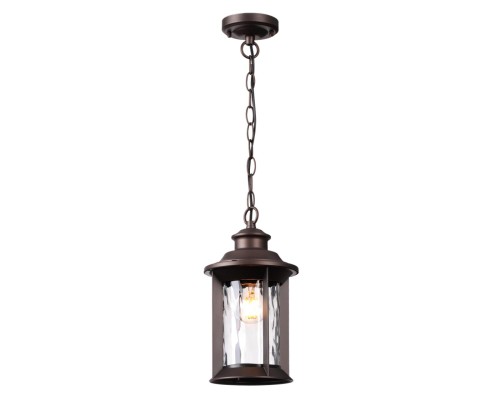 4961/1 NATURE ODL22 703 темно-коричневый/стекло Ландшафтный подвес E27 1*60W IP44 MAVRET