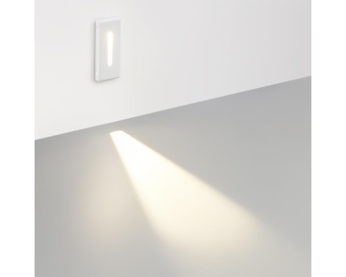 7082/3WL HIGHTECH ODL25 339 Подсветка лестницы прямоугольная металл/гипс IP20 LED 3W 3000K 220V GIPS