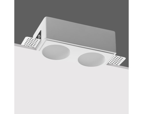 371012 WIR NT25 626 белый Светильник встраиваемый под покраску IP20 GU10 2*50W 220-240V CAIL