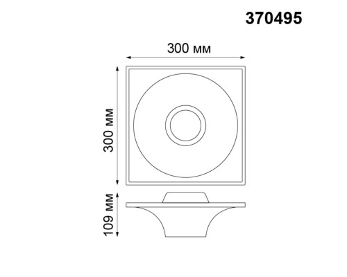 370495 SPOT NT19 183 белый Встраиваемый под покраску светильник IP20 GU10 50W 220V CAIL