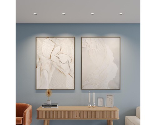 371011 WIR NT25 626  белый Светильник встраиваемый под покраску IP20 GU10 50W 220-240V CAIL