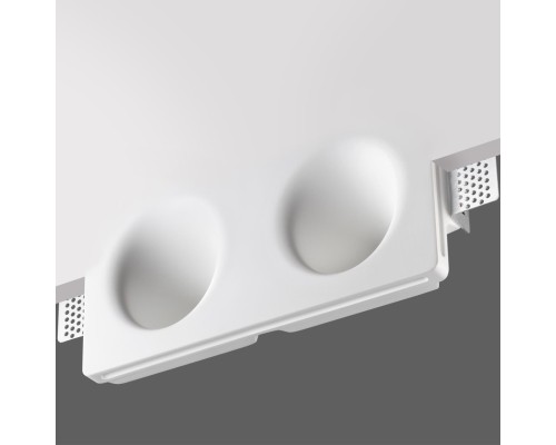 371014 WIR NT25 624 белый Светильник встраиваемый в стену под покраску IP20 GU10 2*50W 220-240V CAIL