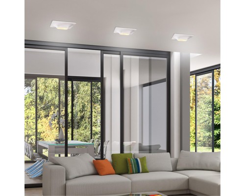 Гипсовый светильник Novotech 370496 Cail белый GU10 2*50 Вт