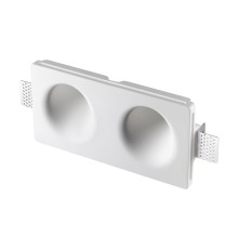 371014 WIR NT25 624 белый Светильник встраиваемый в стену под покраску IP20 GU10 2*50W 220-240V CAIL