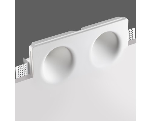 371014 WIR NT25 624 белый Светильник встраиваемый в стену под покраску IP20 GU10 2*50W 220-240V CAIL