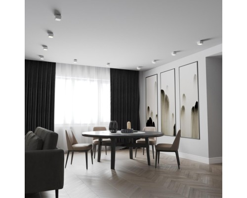 370981 SPOT NT24 000 белый Светильник встраиваемый IP20 GU10 50W 220V YESO