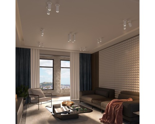 370749 SPOT NT21 309 белый Светильник встраиваемый IP20 GU10 50W 220V MAIS