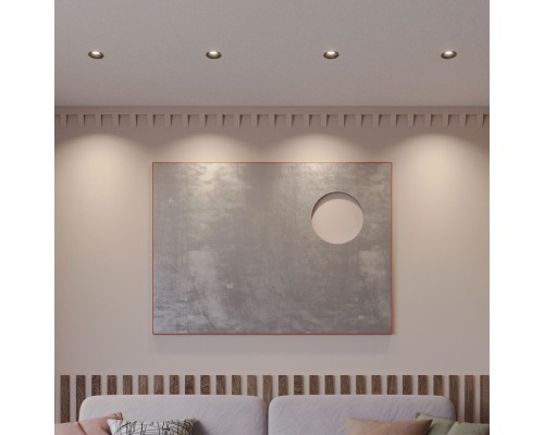 359883 WIR NT26 000 черный Светильник встраиваемый с переключателем цв. температуры IP20 LED 5W 100-265V 3000К/4000К/6000К ECLAT