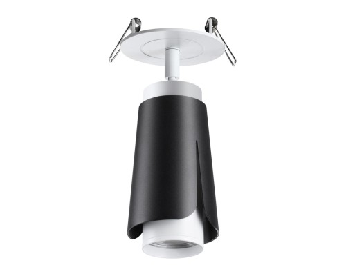 370832 SPOT NT22 черный Светильник встраиваемый IP20 GU10 9W 220V TULIP