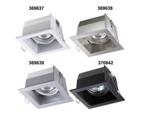 Встраиваемый светильник bell Novotech 369637