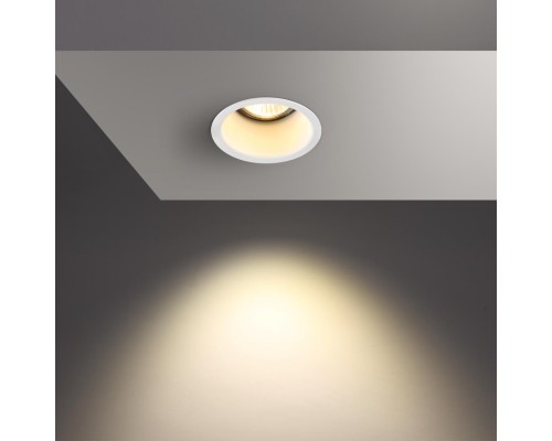 Встраиваемый светильник Novotech 370446 Butt белый GU10 50 Вт