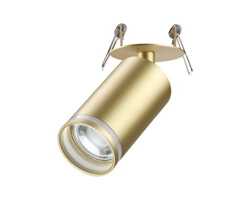 370882 SPOT NT22 239 матовое золото Cветильник встраиваемый IP20 GU10 9W 220V ULAR