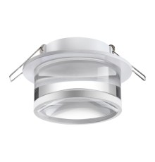 370915 SPOT NT22 белый Светильник встраиваемый IP20 GU10 9W 220V GEM