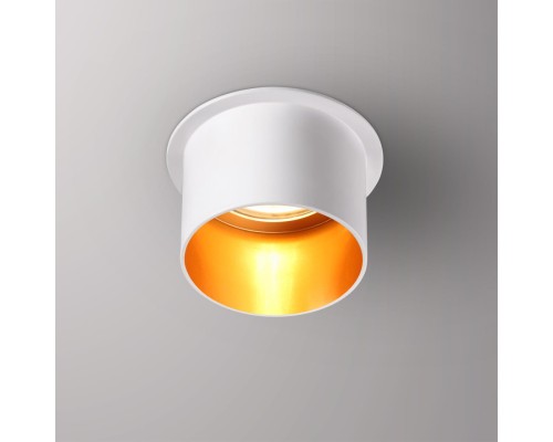 Встраиваемый светильник Novotech 370432 Butt белый GU10 50 Вт