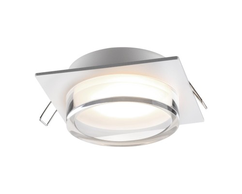 371027 WIR NT25 570 белый Светильник встраиваемый IP20 GX53 12Вт 220-240V GEM