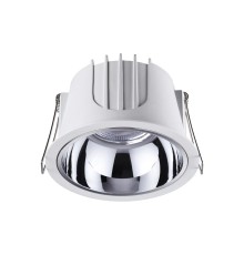 358693 SPOT NT21 207 белый/хром Светильник встраиваемый светодиодный IP20 LED 4000К 20W 100-265V KNOF