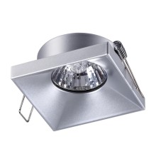 370743 SPOT NT21 205 серебро Светильник встраиваемый IP20 GU10 50W 220V METIS