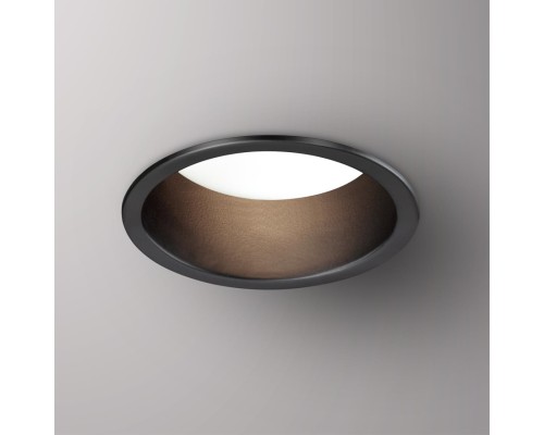 359233 SPOT NT23 282 черный Светильник встраиваемый светодиодный IP20 LED 6W 220V 360Лм 3000К TRAN