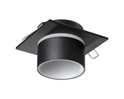 370717 SPOT NT21 208 черный Светильник встраиваемый IP20 GU10 9W 235V LIRIO