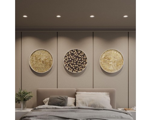 359888 WIR NT26 000 белый Светильник встраиваемый с переключателем цв. температуры IP20 LED 15W 100-265V 3000К/4000К/6000К ECLAT