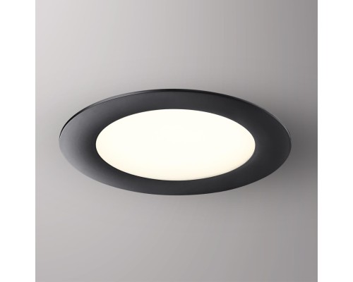 358951 SPOT NT22 черный Встраиваемый светодиодный светильник с переключателем цветовой температуры IP20 LED 3000К\4000К\6000К 15W 220V LANTE