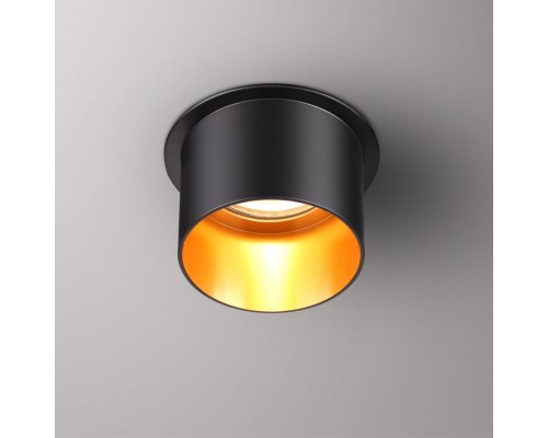 Встраиваемый светильник Novotech 370431 Butt черный GU10 50 Вт