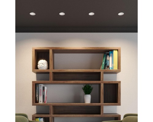 359848 WIR NT25 506 белый Светильник встраиваемый с переключателем цв. температуры IP20 LED 7W 220-240V 2700К\3200К\4000К NOVA