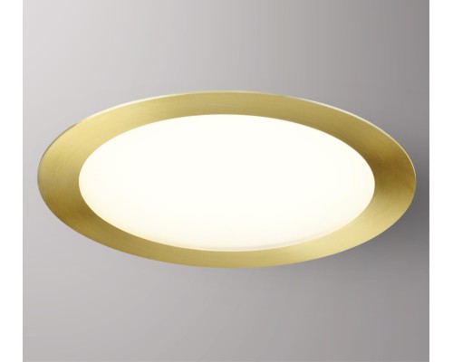 358956 SPOT NT22 бронза светлая Встраиваемый светодиодный светильник с переключателем цветовой температуры IP20 LED 3000К\4000К\6000К 20W 220V LANTE