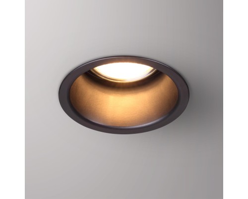 Встраиваемый светильник Novotech 370445 Butt черный GU10 50 Вт