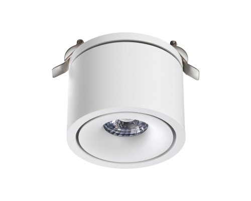 358776 SPOT NT21 199 белый Светильник встраиваемый светодиодный IP20 LED 15W 4000K 1300Лм 100-265V GRODA