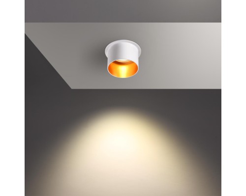 Встраиваемый светильник Novotech 370432 Butt белый GU10 50 Вт