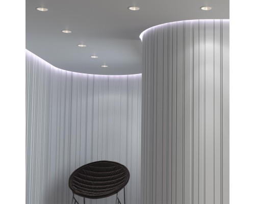 358690 SPOT NT21 207 белый Светильник встраиваемый светодиодный IP20 LED 4000К 10W 100-265V KNOF