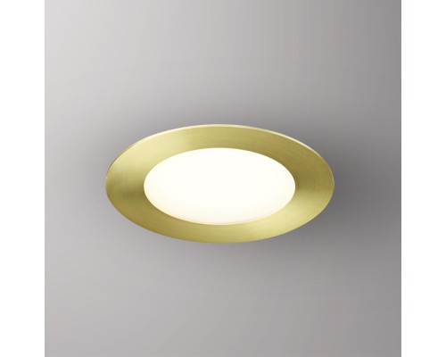 358950 SPOT NT22 бронза светлая Встраиваемый светодиодный светильник с переключателем цветовой температуры IP20 LED 3000К\4000К\6000К 10W 220V LANTE