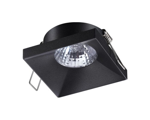 370741 SPOT NT21 205 черный Светильник встраиваемый IP20 GU10 50W 220V METIS