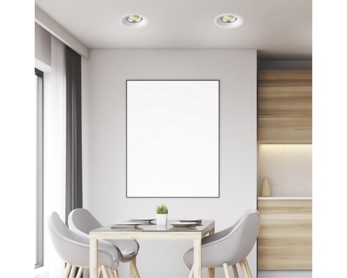 Встраиваемый светодиодный светильник Novotech 358026 Glok белый LED 30 Вт 4100K