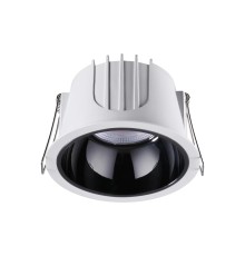 358695 SPOT NT21 207 белый/черный Светильник встраиваемый светодиодный IP20 LED 4000К 20W 100-265V KNOF