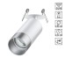 370874 SPOT NT22 238 белый/серебро Светильник встраиваемый IP20 GU10 9W 220V SLIM