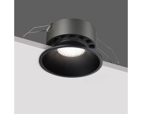 359855 WIR NT25 506 черный Светильник встраиваемый с переключателем цв. температуры IP20 LED 18W 220-240V 2700К\3200К\4000К NOVA