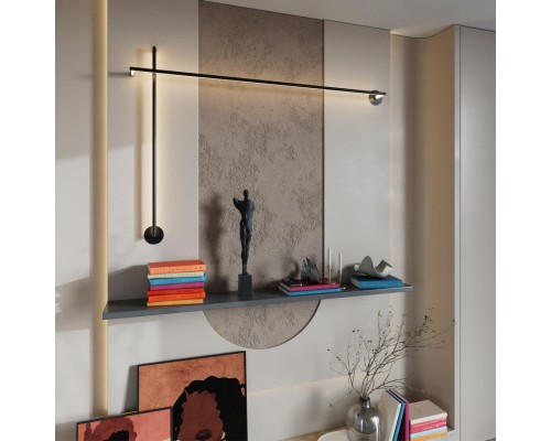 7022/18WL HIGHTECH ODL25 245 Настенный встраиваем. светильник металл/акрил IP20 LED 3000K 220V TEO