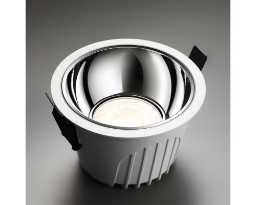 358693 SPOT NT21 207 белый/хром Светильник встраиваемый светодиодный IP20 LED 4000К 20W 100-265V KNOF