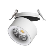 358784 SPOT NT21 199 белый Светильник встраиваемый светодиодный IP20 LED 25W 4000K 2200Лм 100-265V GRODA