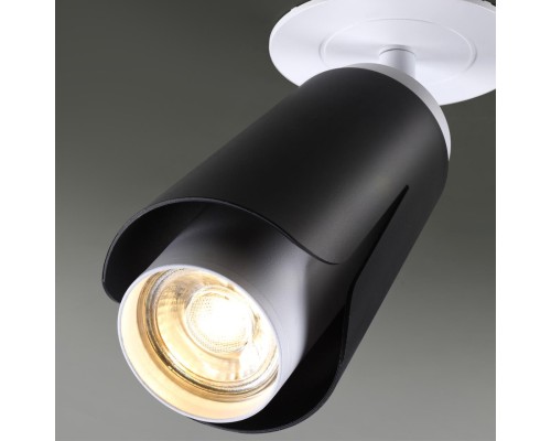 370832 SPOT NT22 черный Светильник встраиваемый IP20 GU10 9W 220V TULIP
