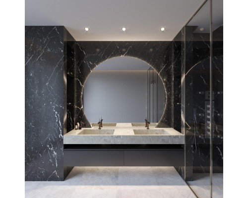 359434 SPOT NT24 520 белый Светильник встраиваемый влагозащищенный с переключателем цв.температуры IP44 LED 10W 220-240V 3000/4000/6000K 750Лм LARGO