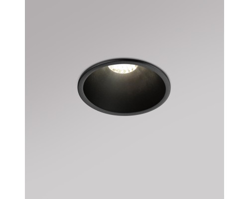 359849 WIR NT25 506 черный Светильник встраиваемый с переключателем цв. температуры IP20 LED 7W 220-240V 2700К\3200К\4000К NOVA