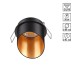 Встраиваемый светильник Novotech 370435 Butt черный GU10 50 Вт