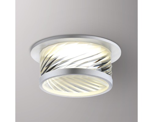 370919 SPOT NT22 белый Светильник встраиваемый IP20 GU10 9W 220V GEM