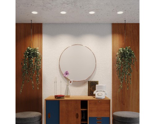 371003 WIR NT25 000 белый Светильник встраиваемый IP20 GX53 12W 220-240V GEMINI