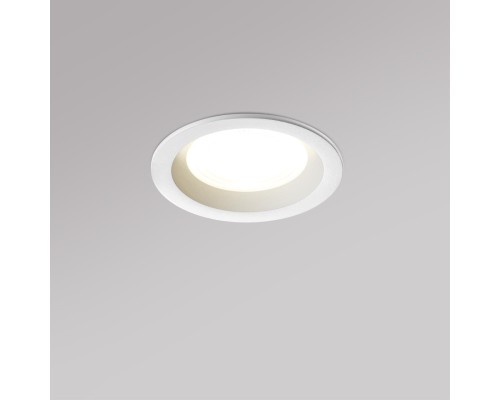 359842 WIR NT25 504 белый Светильник встраиваемый с переключателем цв. температуры IP44 LED 10W 220-240V 2700К\3200К\4000К FLUO