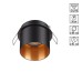 Встраиваемый светильник Novotech 370431 Butt черный GU10 50 Вт